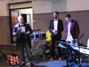 Andrea Poltronieri, Paolo Franceschini e Thomas Cheval