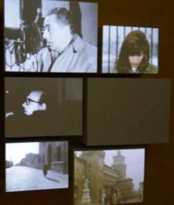 L'installazione video dedicata ad Antonioni e a Ferrara