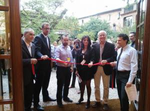 Il taglio del nastro