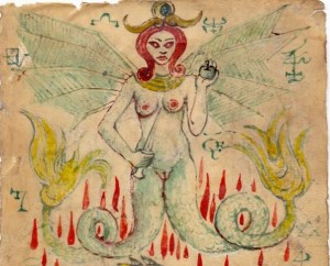 Particolare di un'opera di Bruno Vidoni