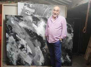 Alberto Vita Finzi nella sua mansarda