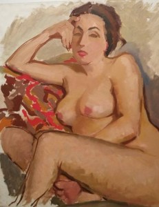 Uno dei 15 nudi di Tassini in mostra