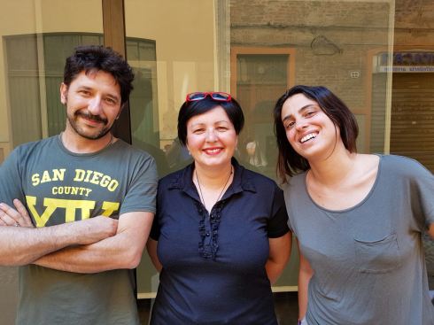 Da sx, Zenzaro, Perboni e Cacchi