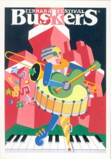 Manifesto Buskers Gualandi-1991